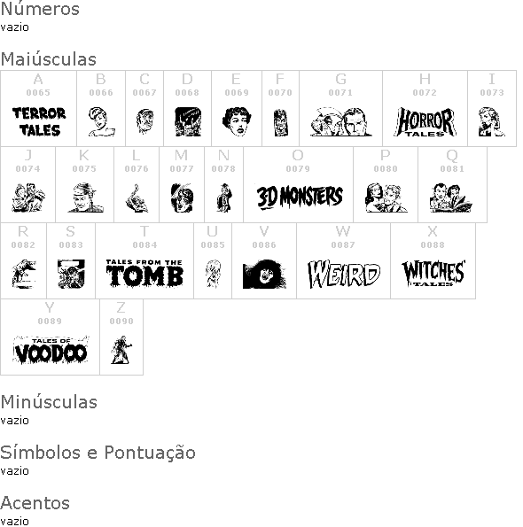 Eerie Pubs Dingbats II