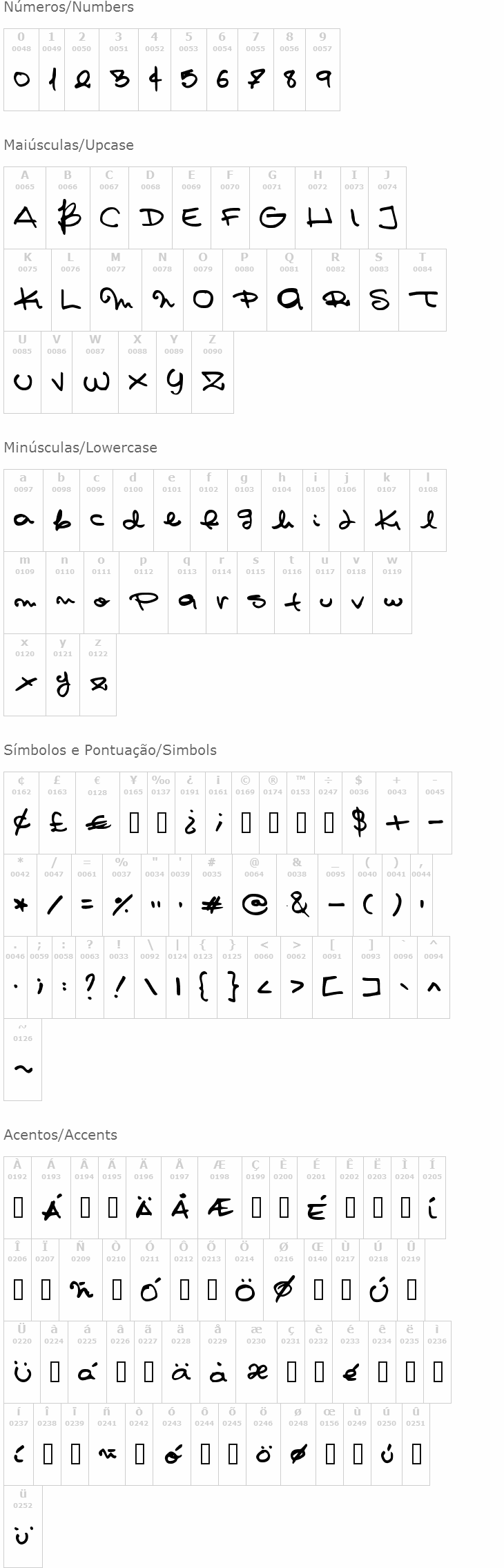 Pashiz's Font